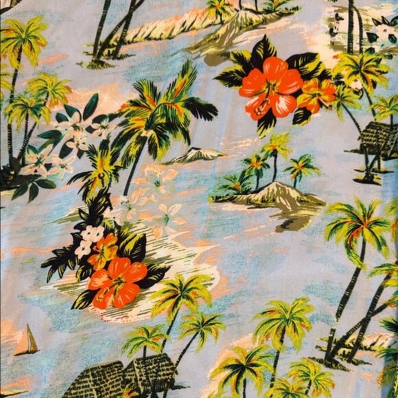 Big and Tall Hawaiian Shirt - Picture 2 of 3